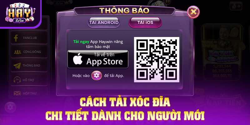 Cách tải game xóc đĩa chi tiết, dễ dàng cho người mới